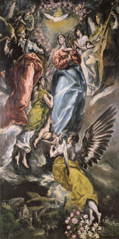 El Greco The Immaculate Conception China oil painting art